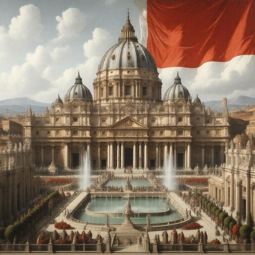 AI-created image of Church of Rome