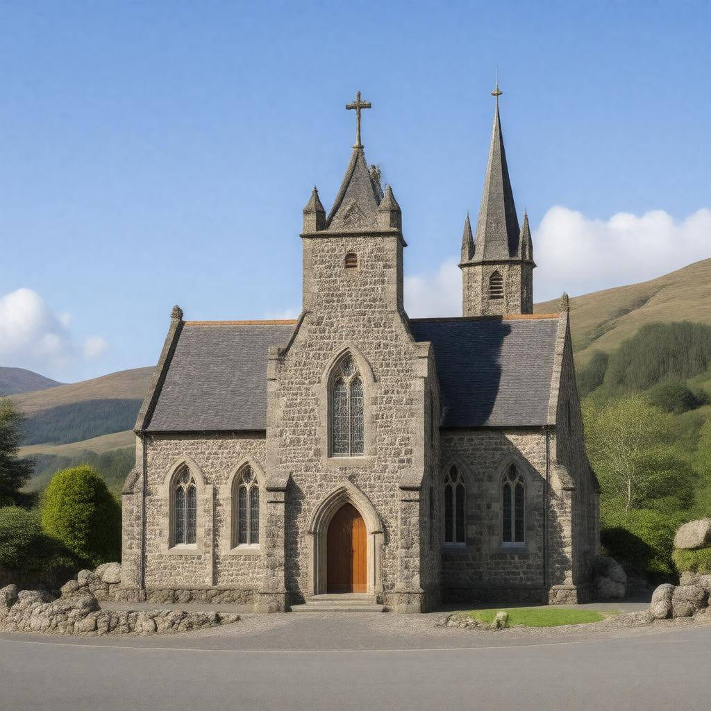 AI-created image of Church of Scotland