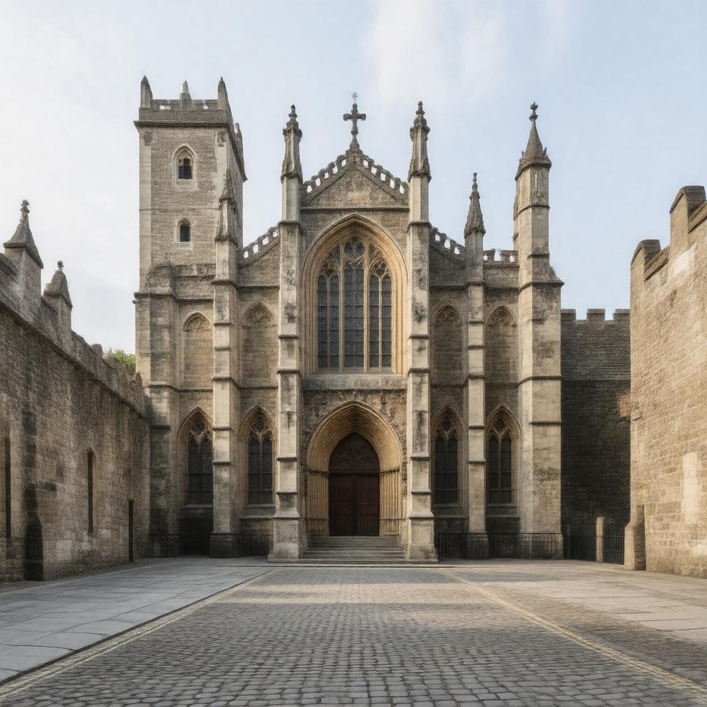Click to view larger image AI-created image of Church of St Peter ad Vincula, Tower of London