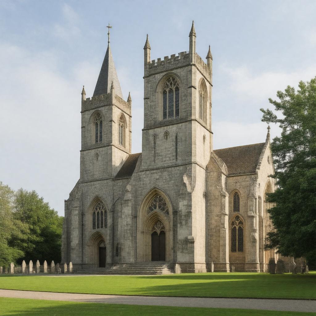 Click to view larger image AI-created image of Church of St Peter and St Paul