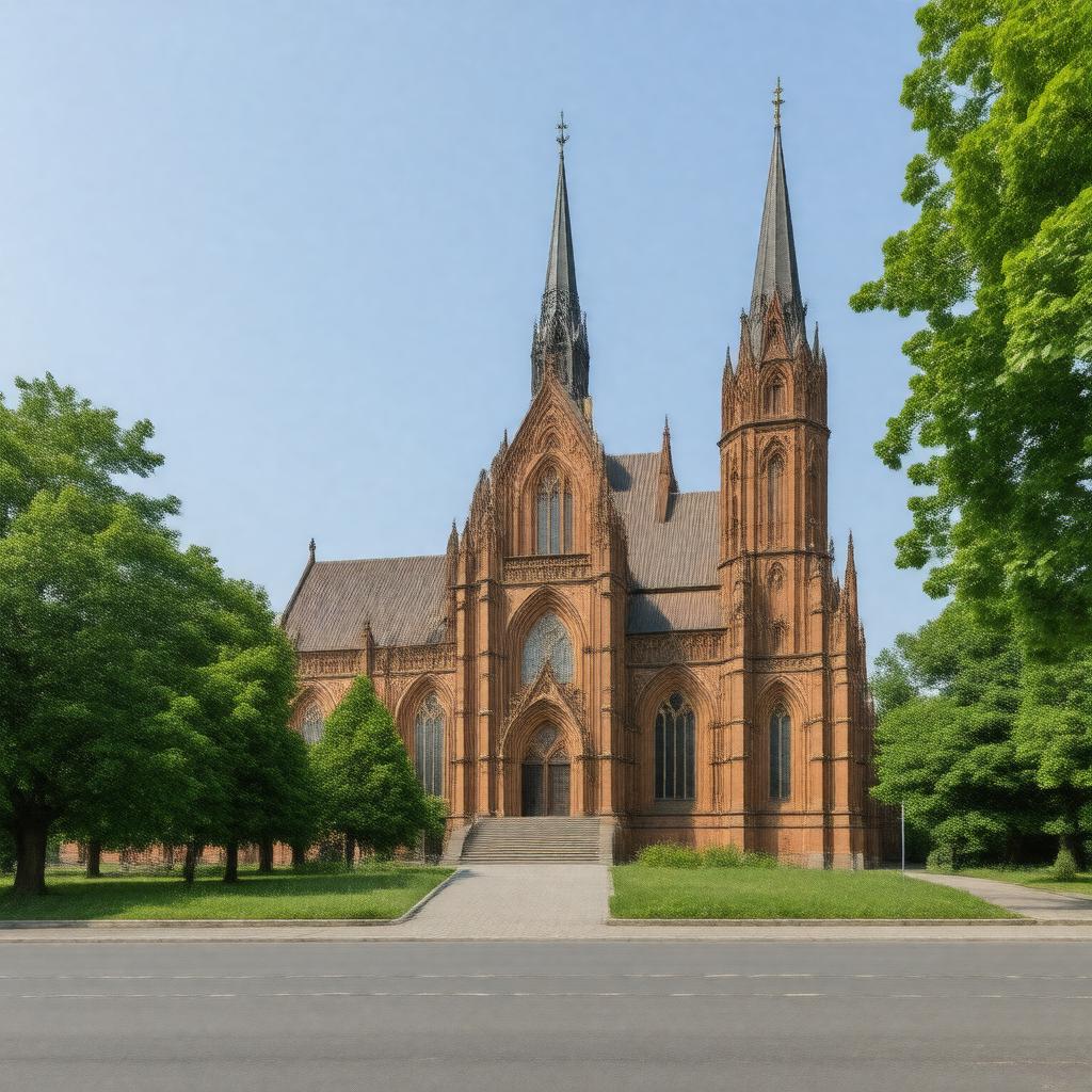 AI-created image of Church of Sweden
