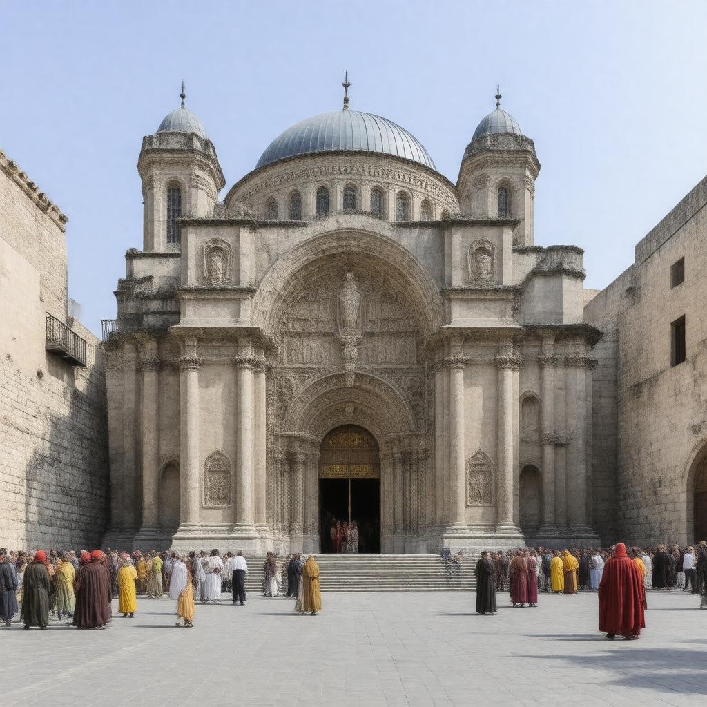 AI-created image of Church of the Holy Sepulchre