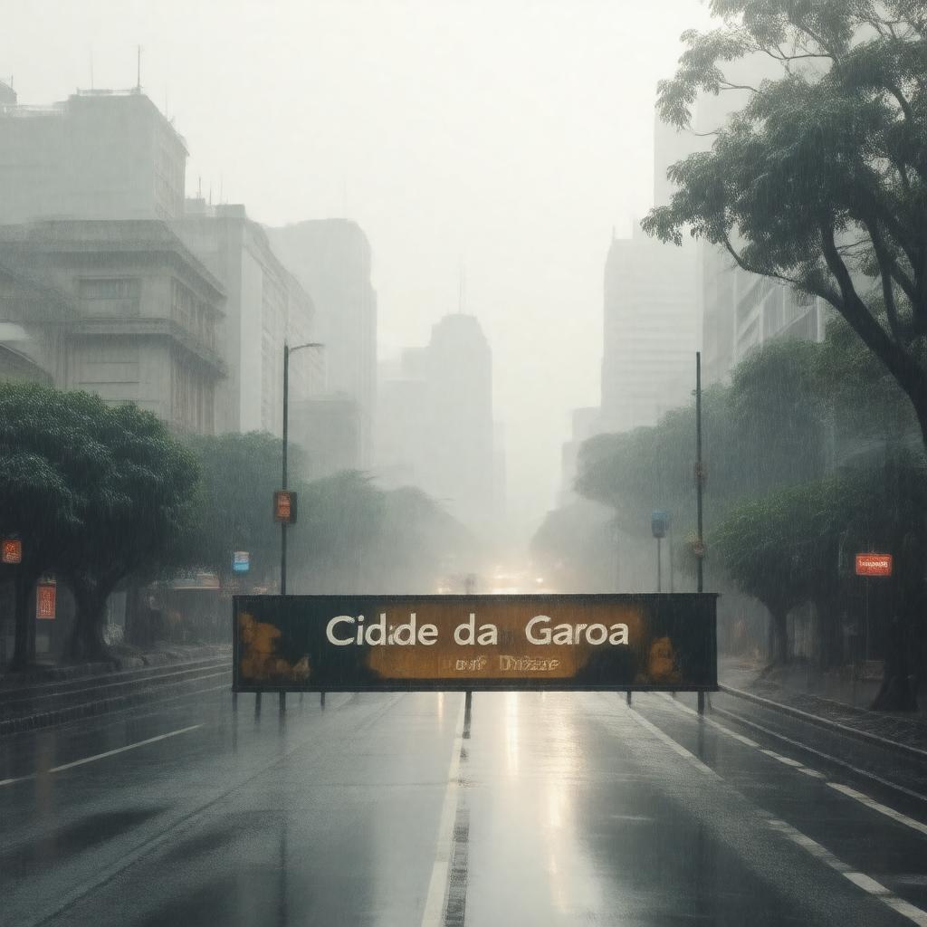 AI-created image of Cidade da Garoa