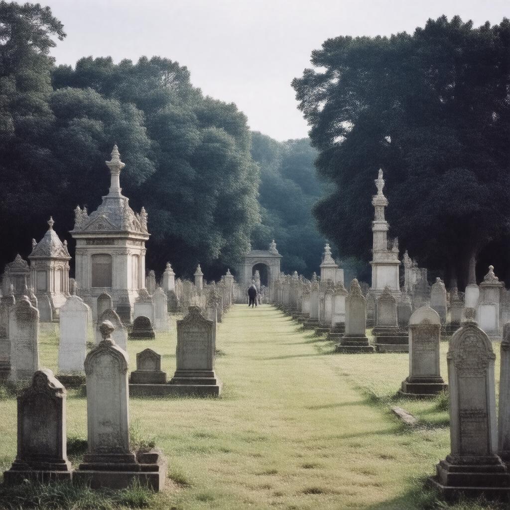 AI-created image of Cimetière de Sceaux
