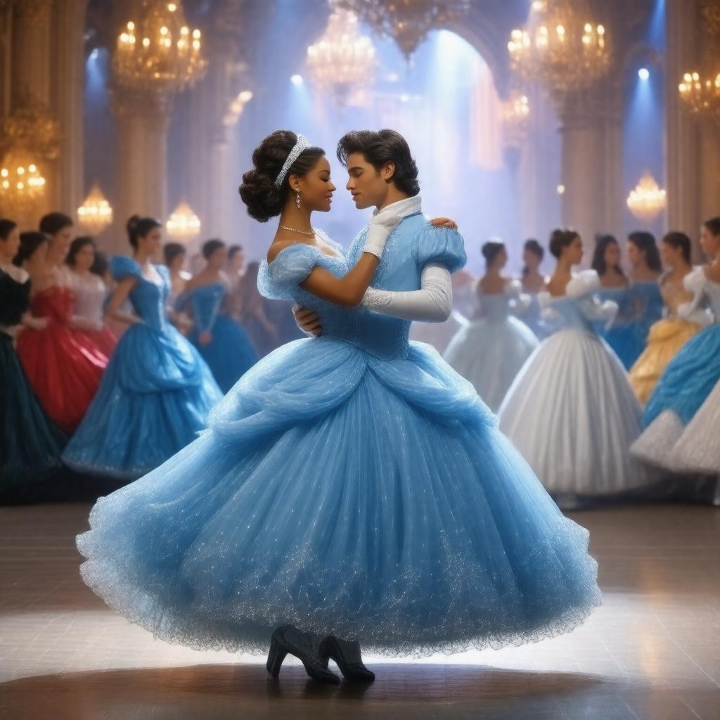 AI-created image of Cinderella (1997 film)
