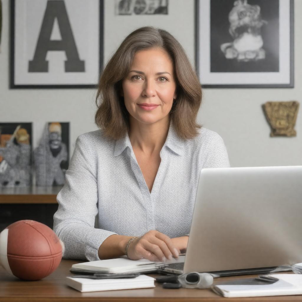 AI-created image of Cindy Boren