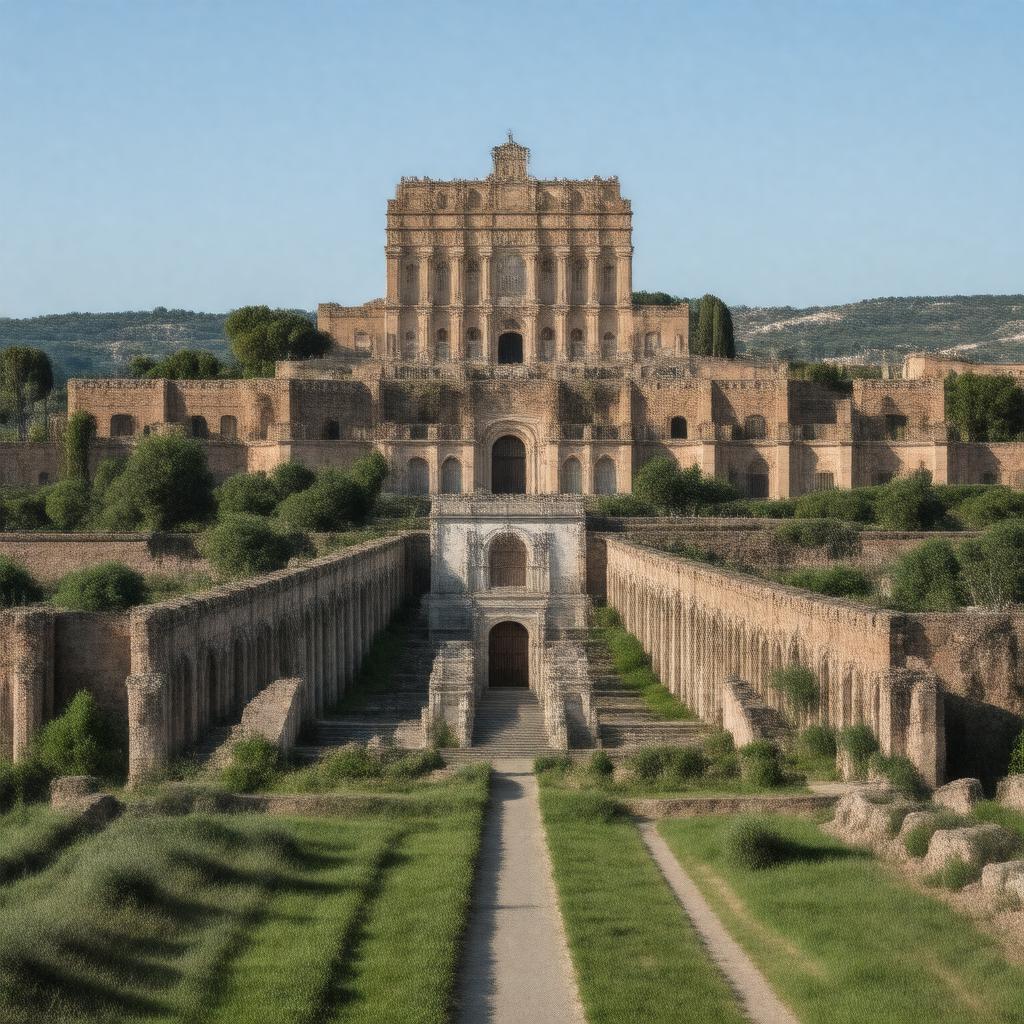 Click to view larger image AI-created image of Cinecittà Studios