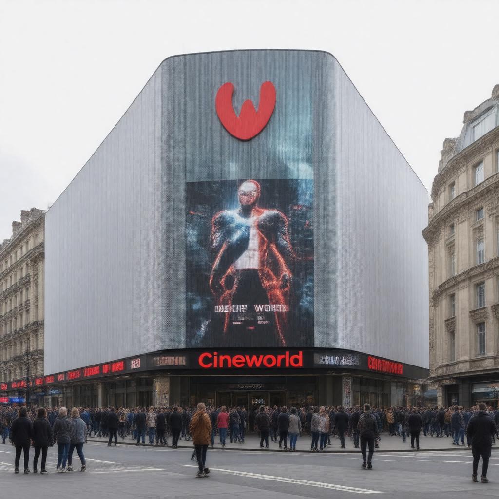 AI-created image of Cineworld cinema
