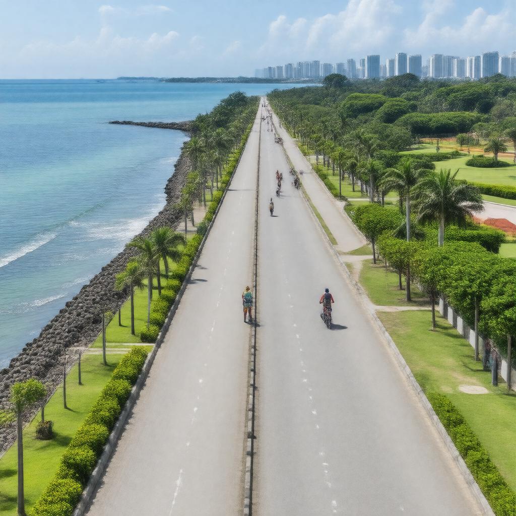 Click to view larger image AI-created image of Cinta Costera