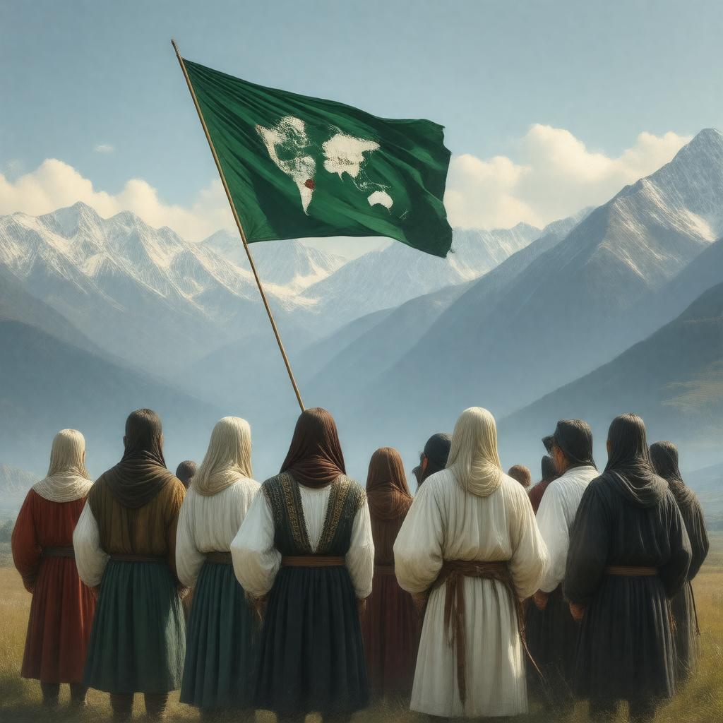 AI-created image of Circassian