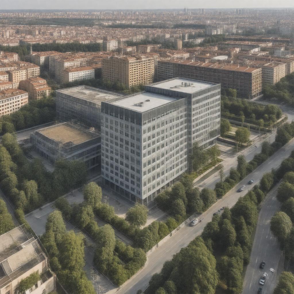 AI-created image of Cité Internationale