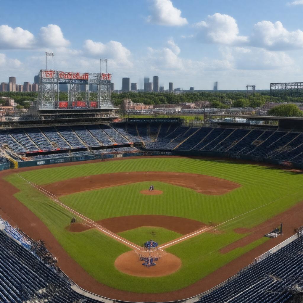 AI-created image of Citi Field
