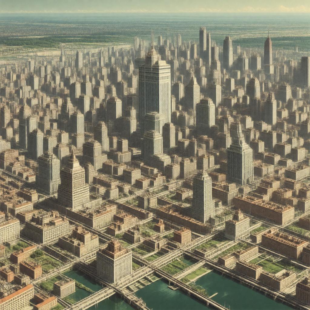 Click to view larger image AI-created image of Cities in Evolution