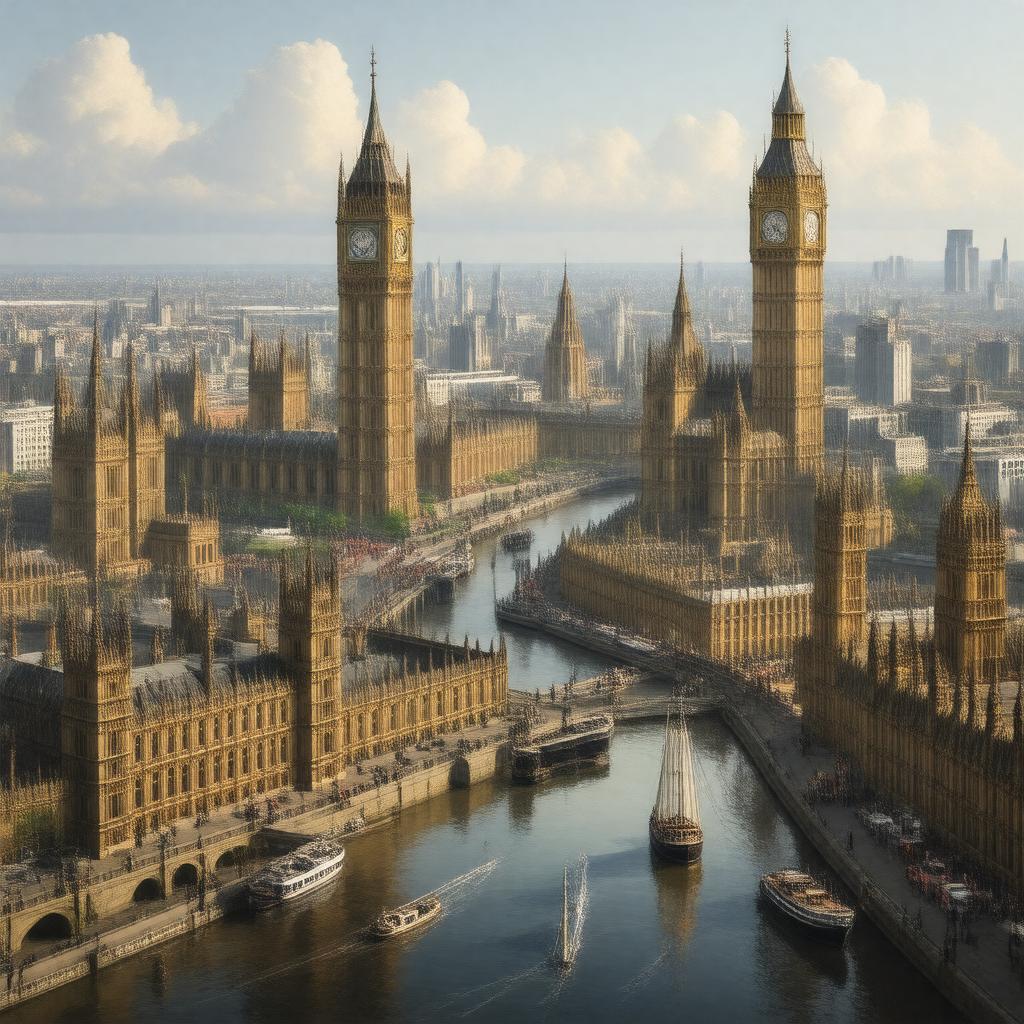 AI-created image of Cities of London and Westminster