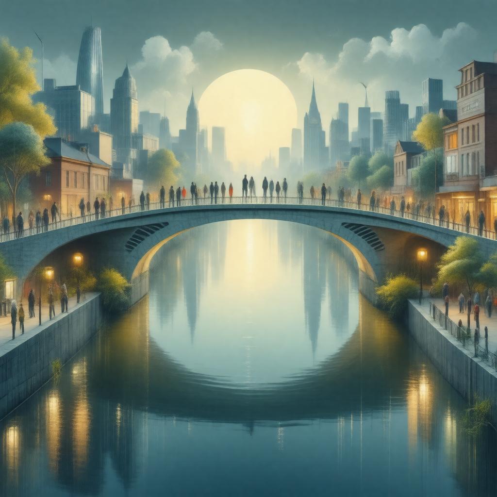 Click to view larger image AI-created image of City Bridge Trust