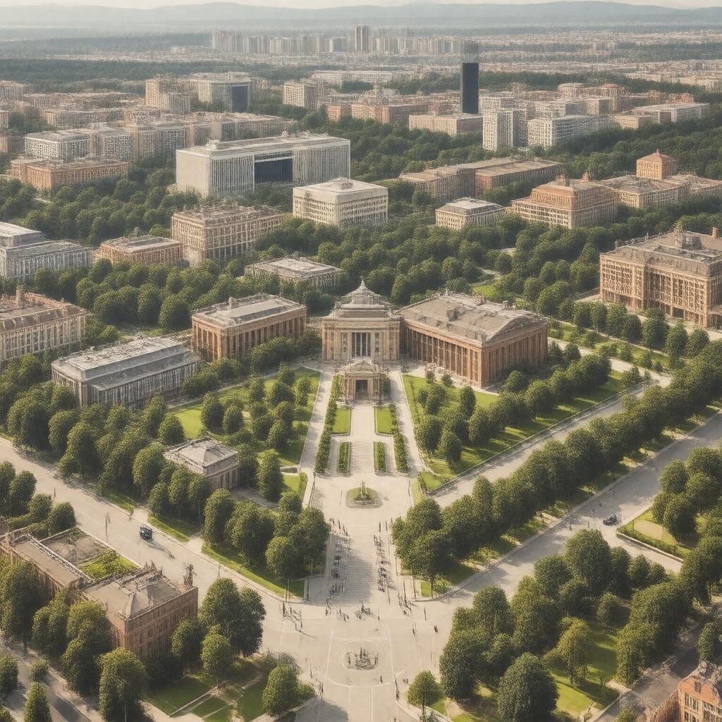 AI-created image of City Campus