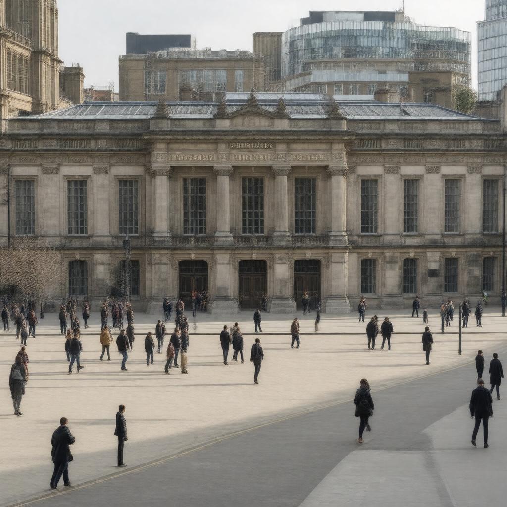 AI-created image of City Law School