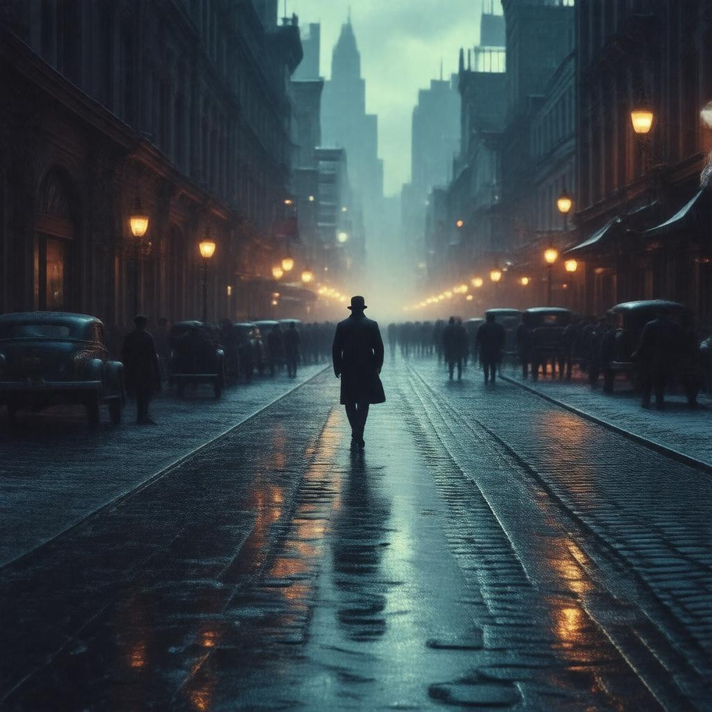 AI-created image of City Lights