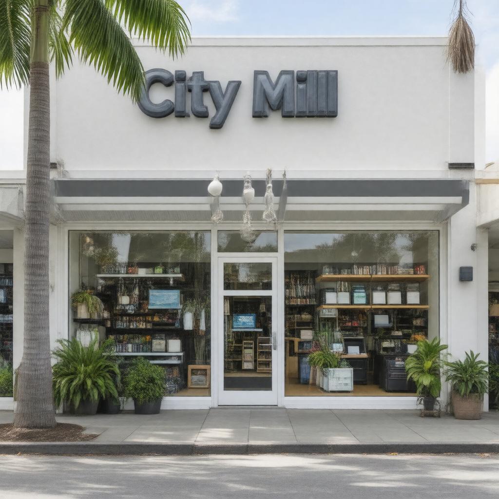 AI-created image of City Mill