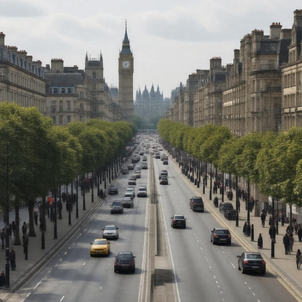 AI-created image of City Road