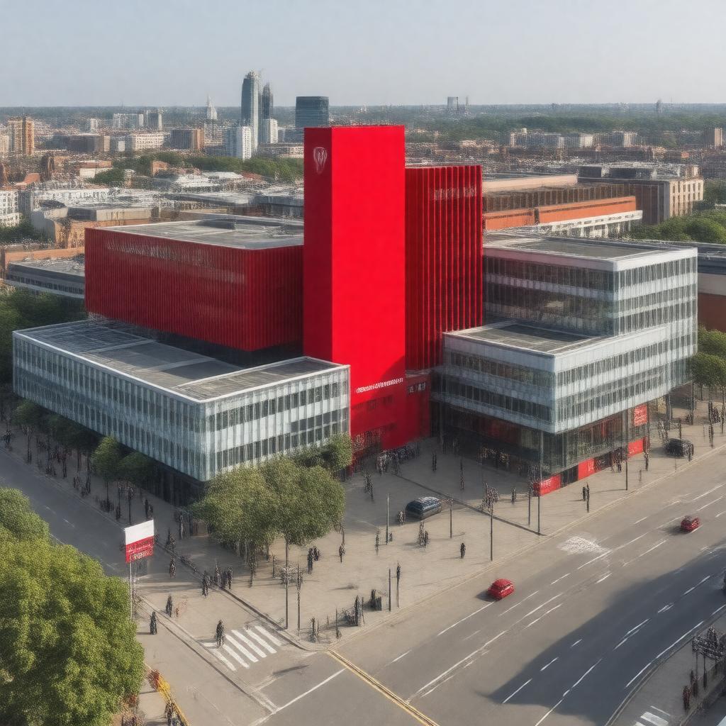 AI-created image of City University London