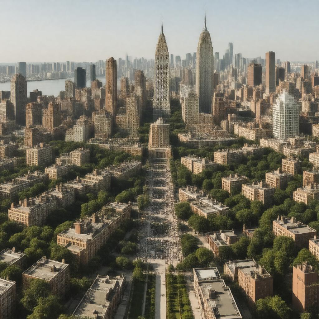 AI-created image of City University of New York