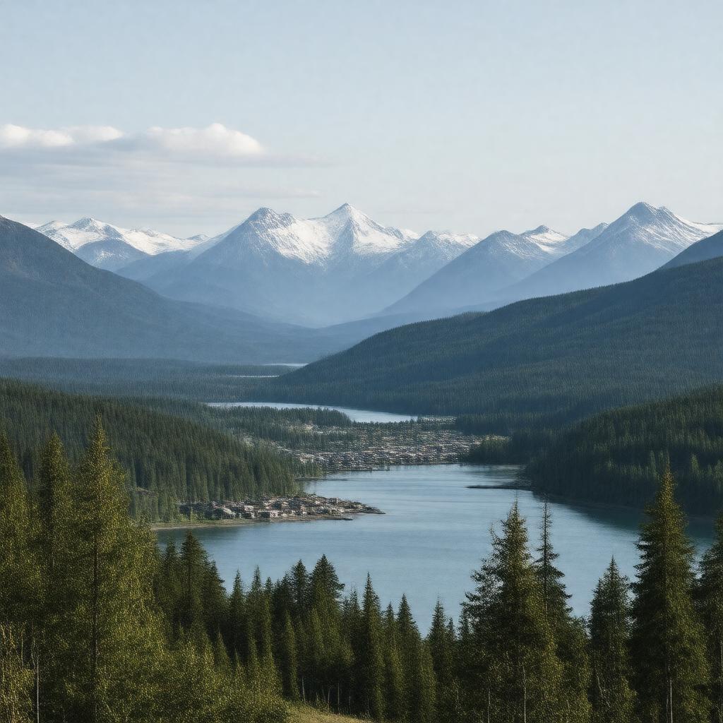 AI-created image of City and Borough of Yakutat