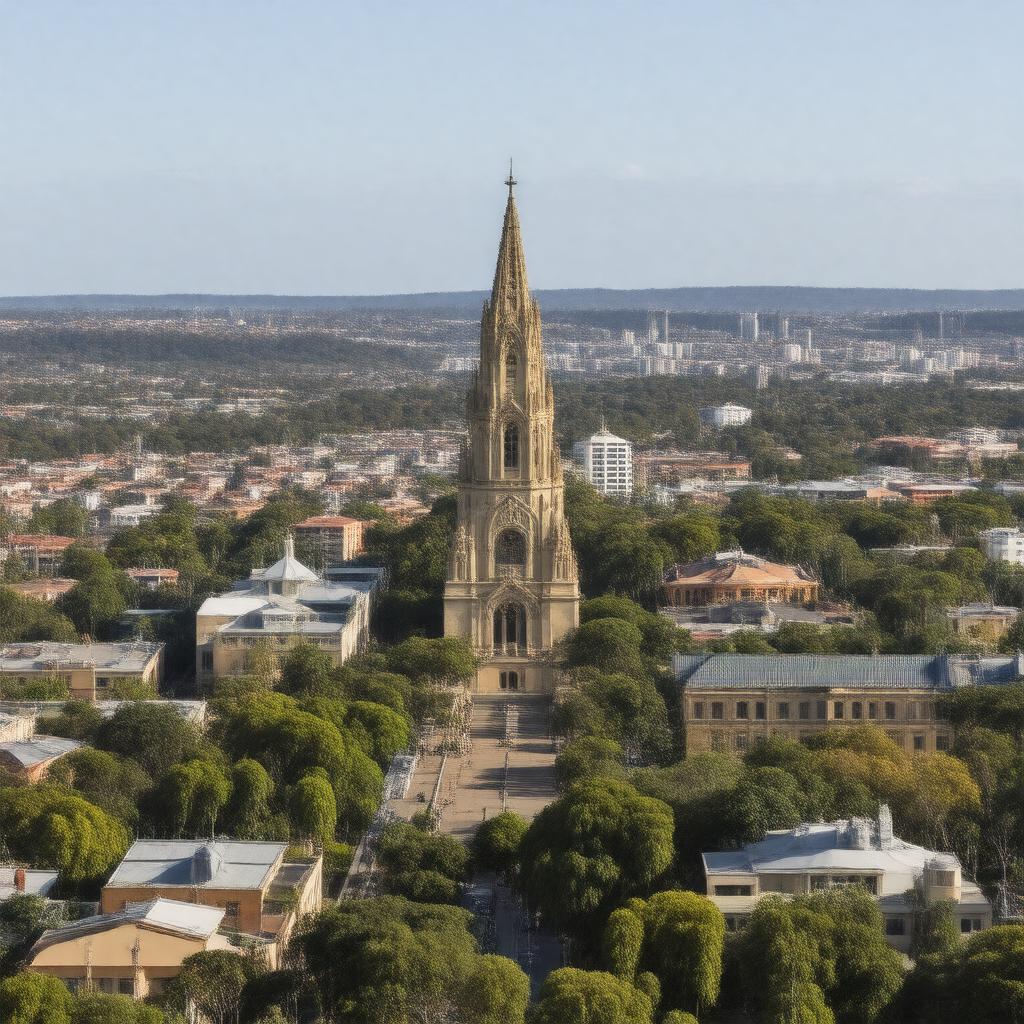 AI-created image of City of Adelaide