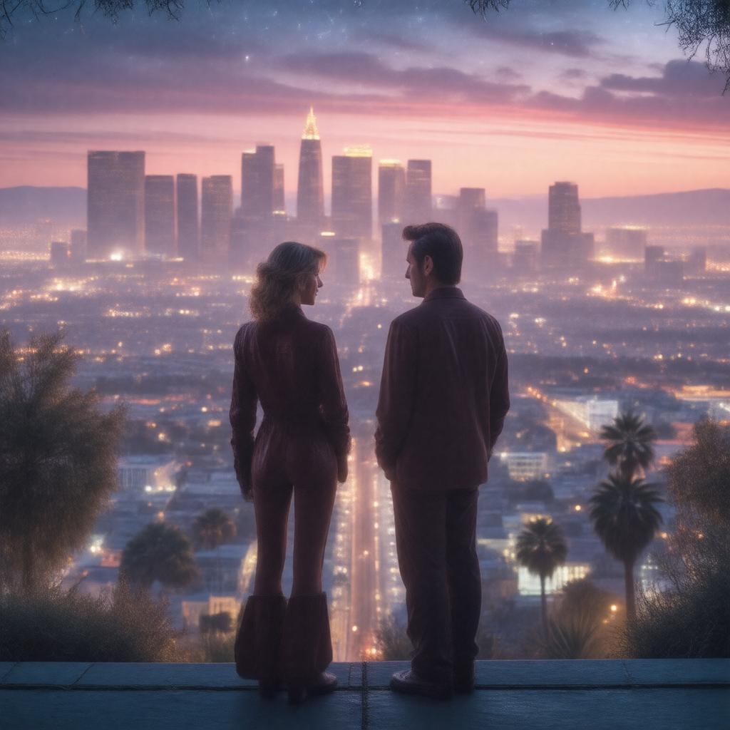 AI-created image of City of Angels