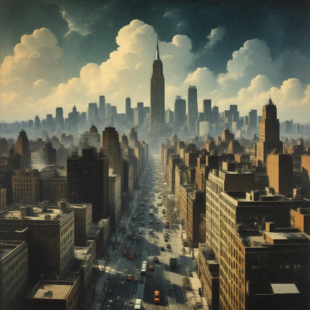 AI-created image of City of Big Shoulders