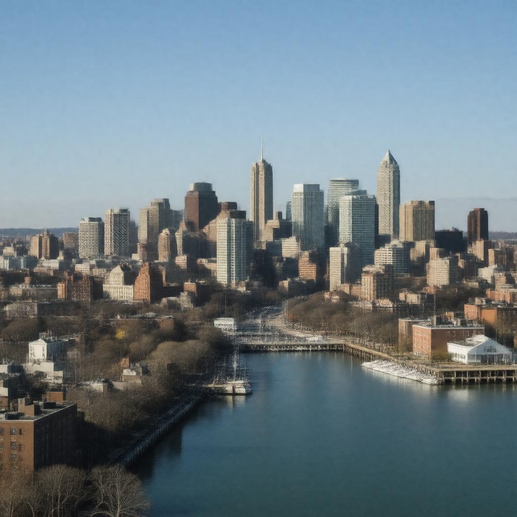 AI-created image of City of Boston
