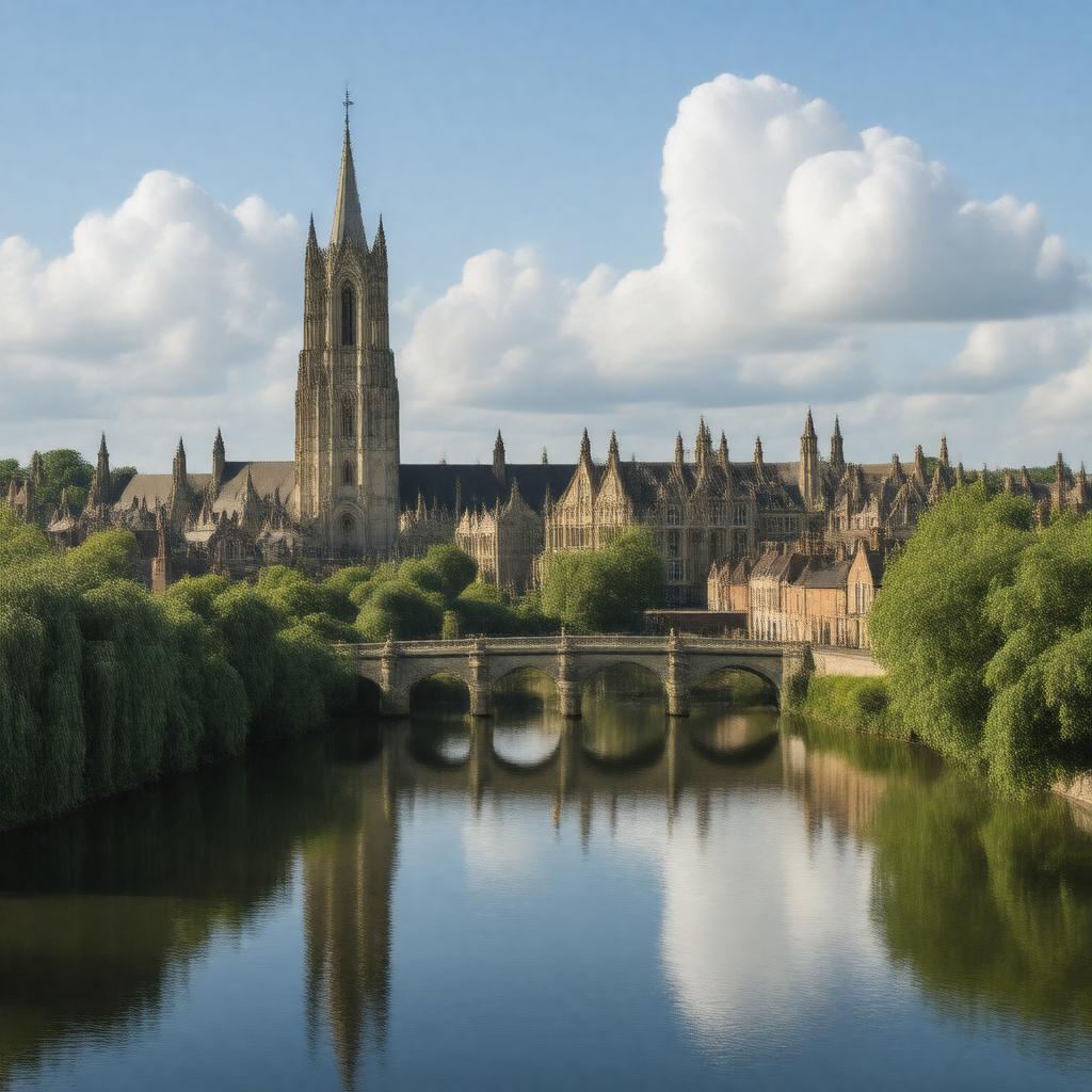 AI-created image of City of Cambridge