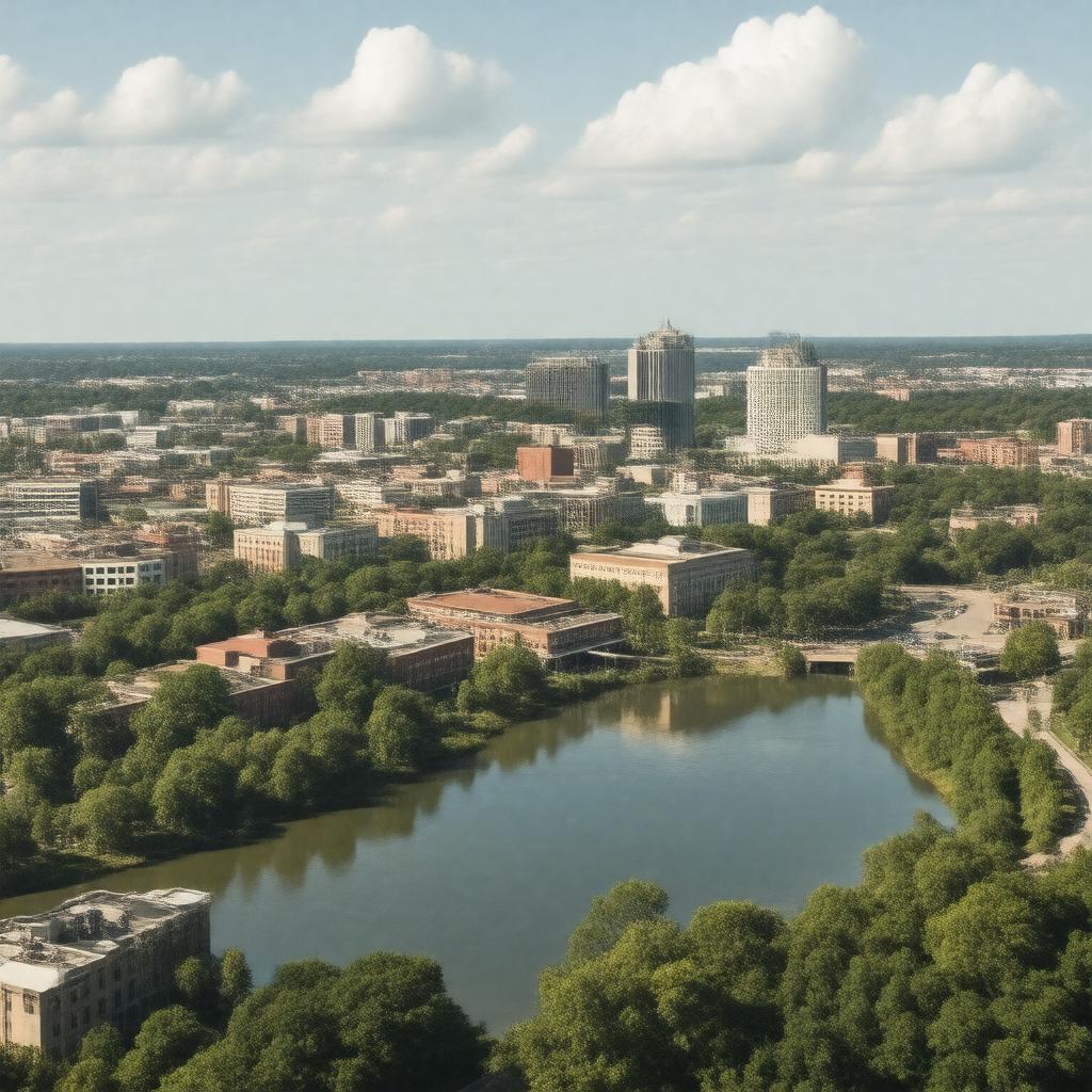 AI-created image of City of Durham