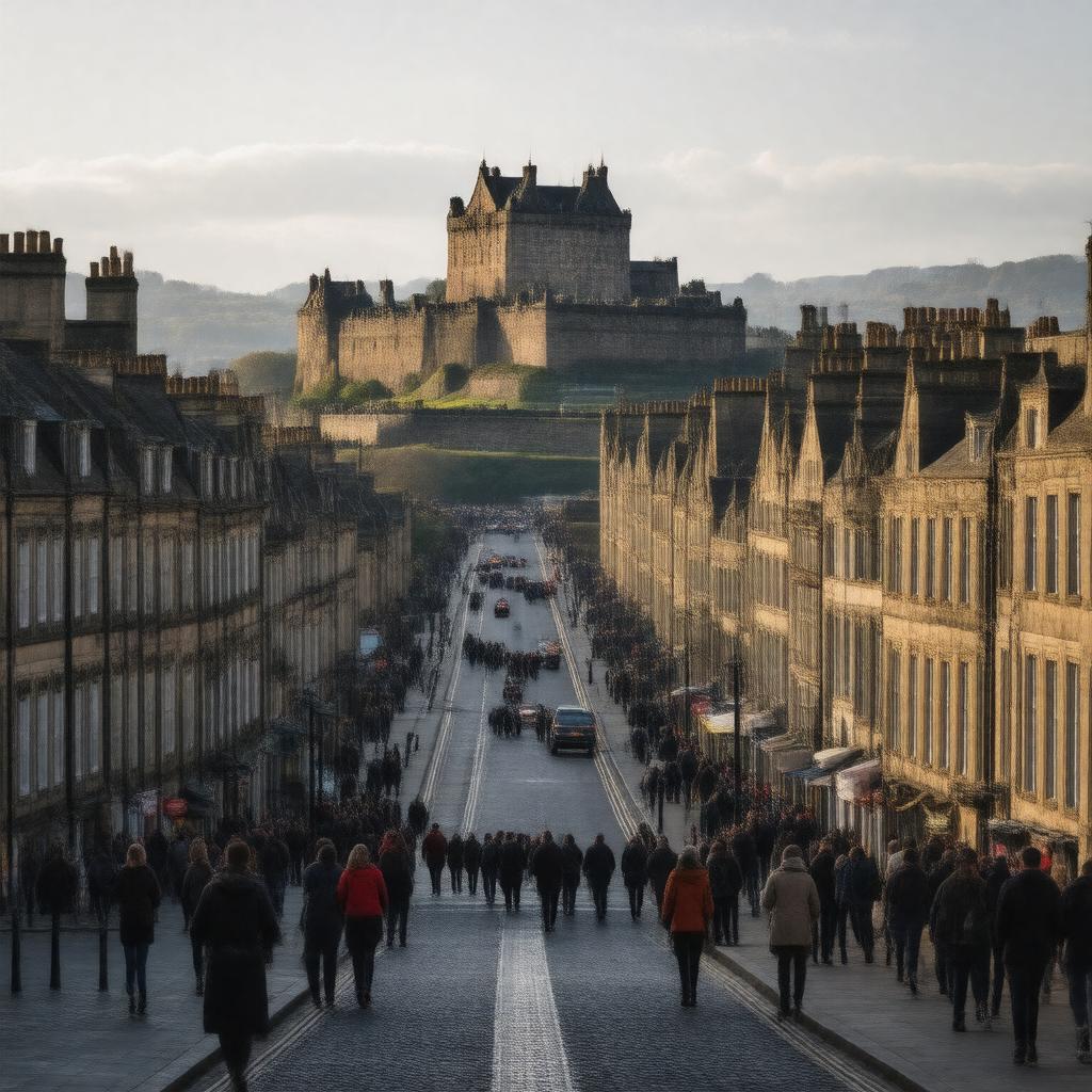 AI-created image of City of Edinburgh