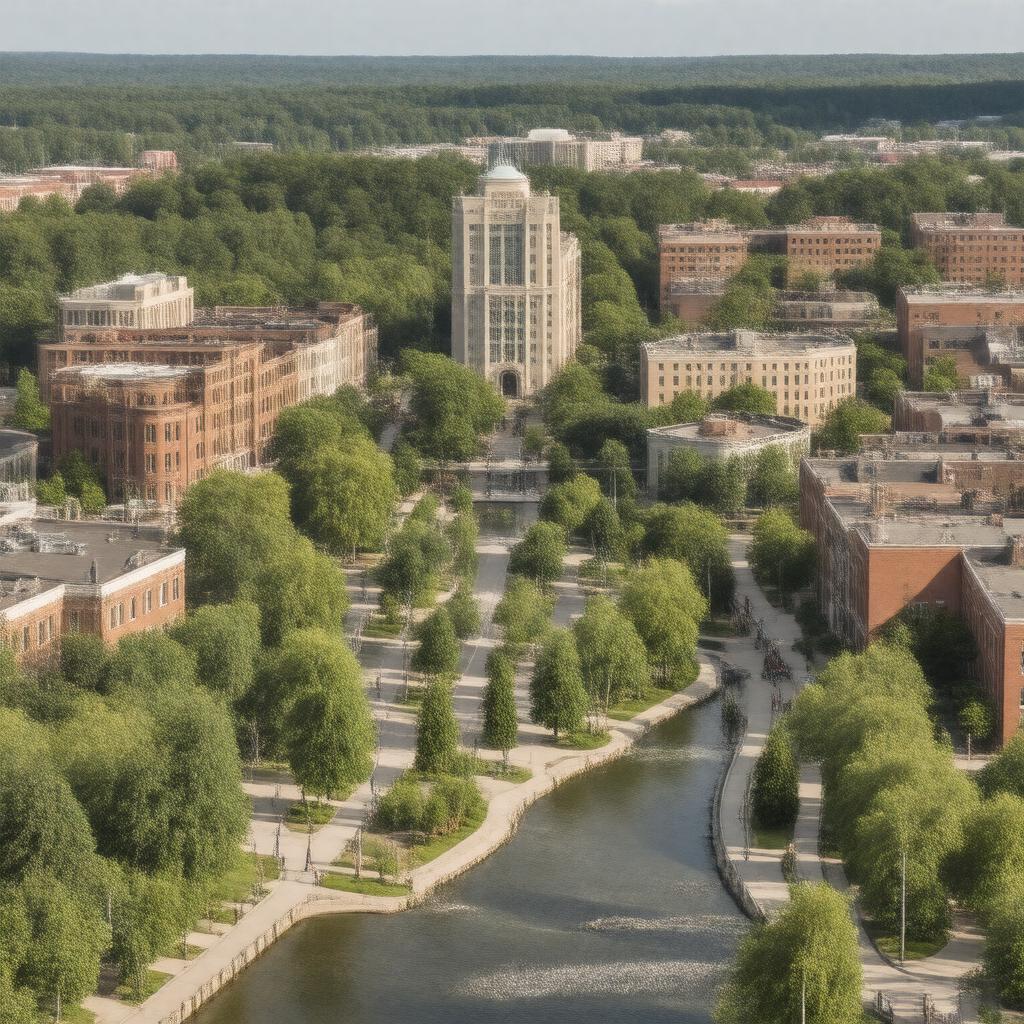 AI-created image of City of Framingham