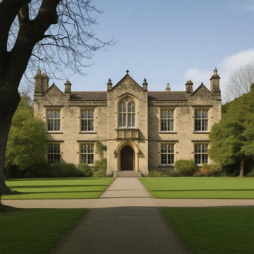 AI-created image of City of Leicester Boys' Grammar School