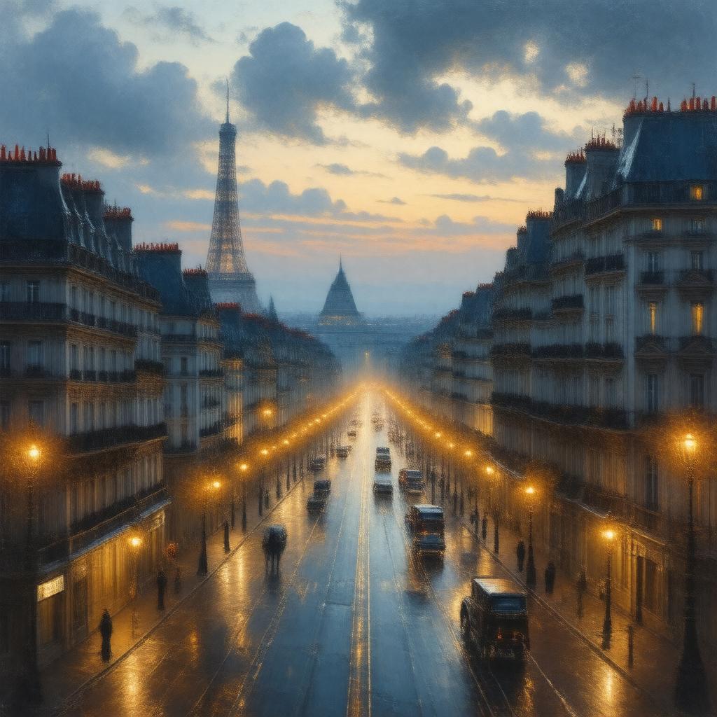 Click to view larger image AI-created image of City of Light