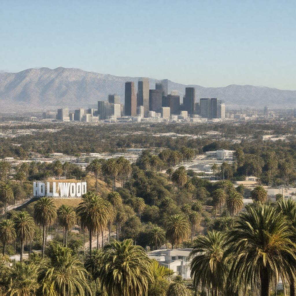 AI-created image of City of Los Angeles