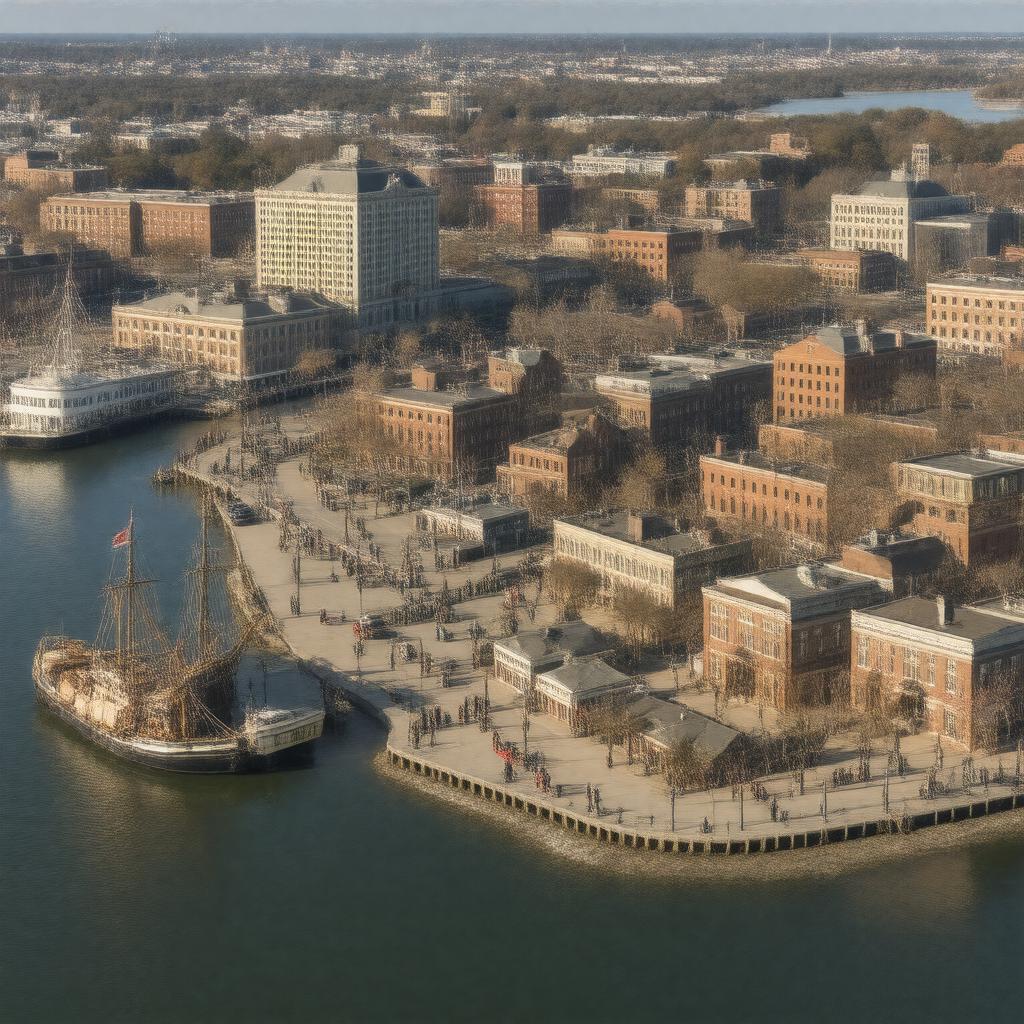AI-created image of City of New Bedford