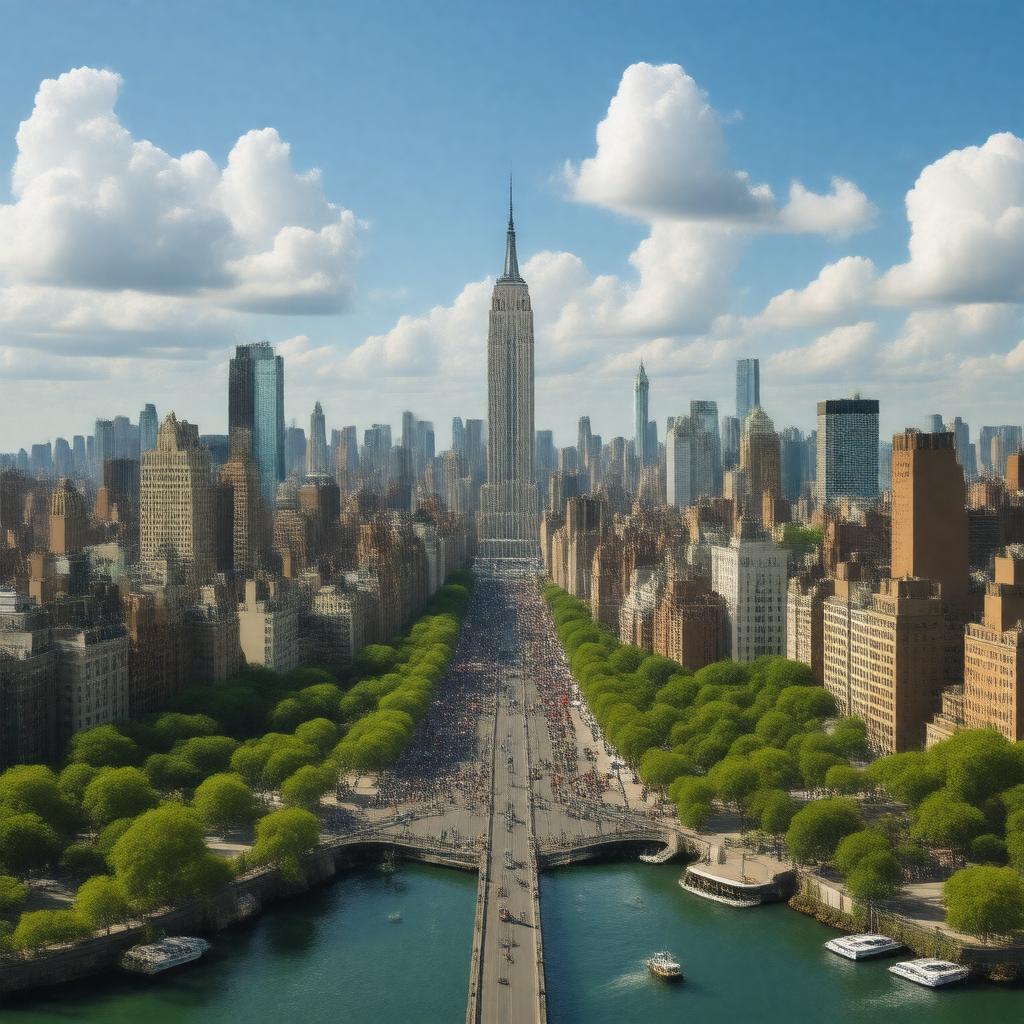 AI-created image of City of New York