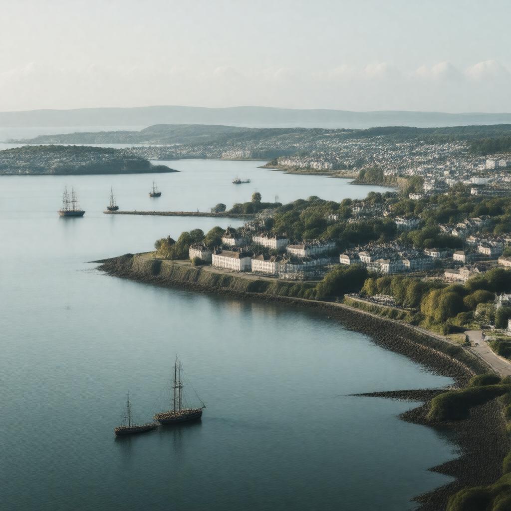 AI-created image of City of Plymouth