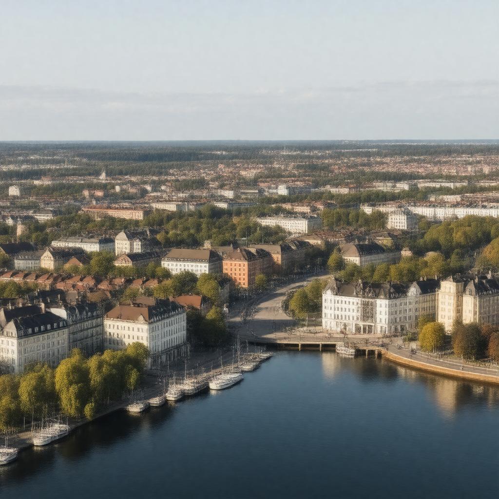 AI-created image of City of Stockholm