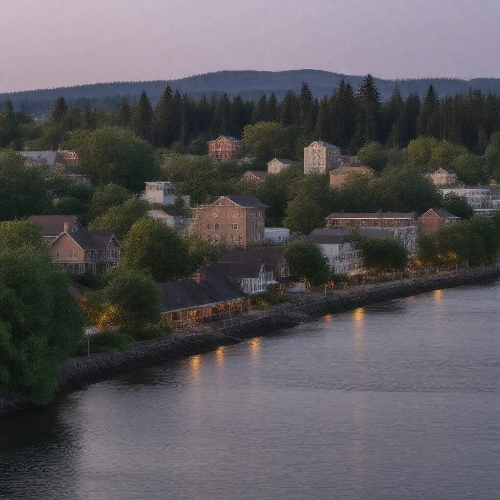 AI-created image of City of Subdued Excitement