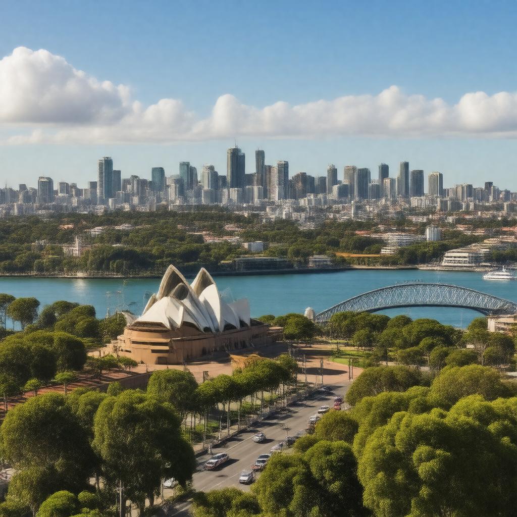 AI-created image of City of Sydney