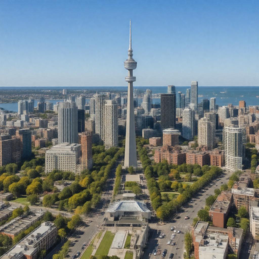 AI-created image of City of Toronto