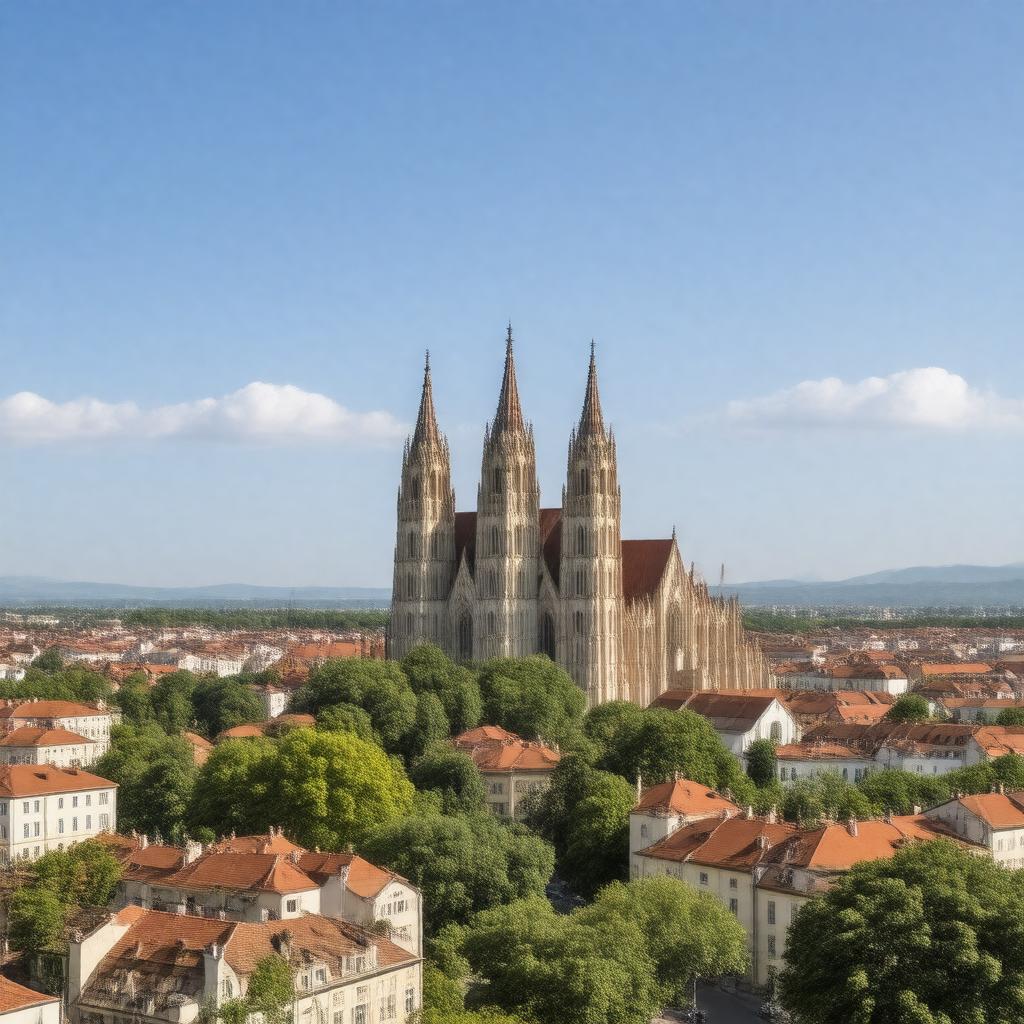 AI-created image of City of Zagreb