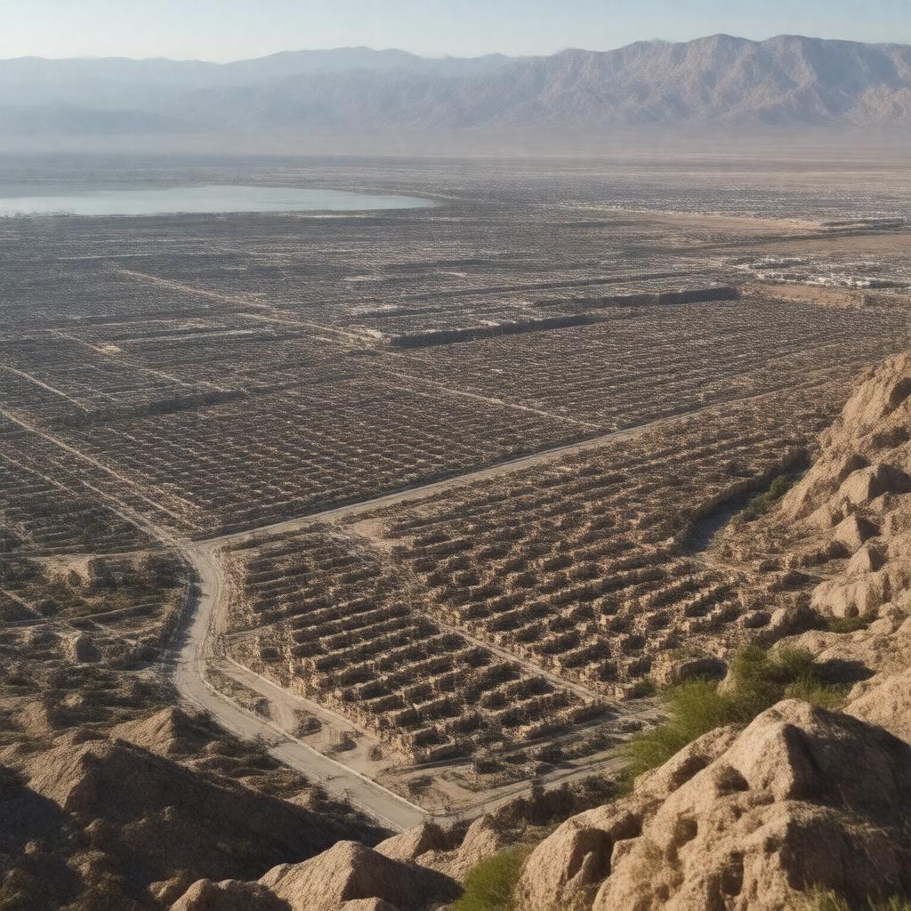 AI-created image of Ciudad Juárez