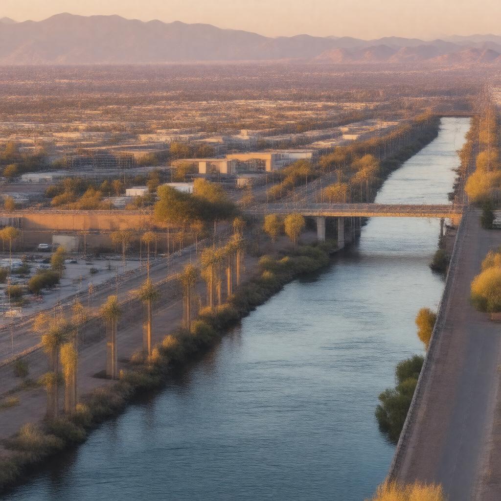 Click to view larger image AI-created image of Ciudad Juárez, Chihuahua, Mexico