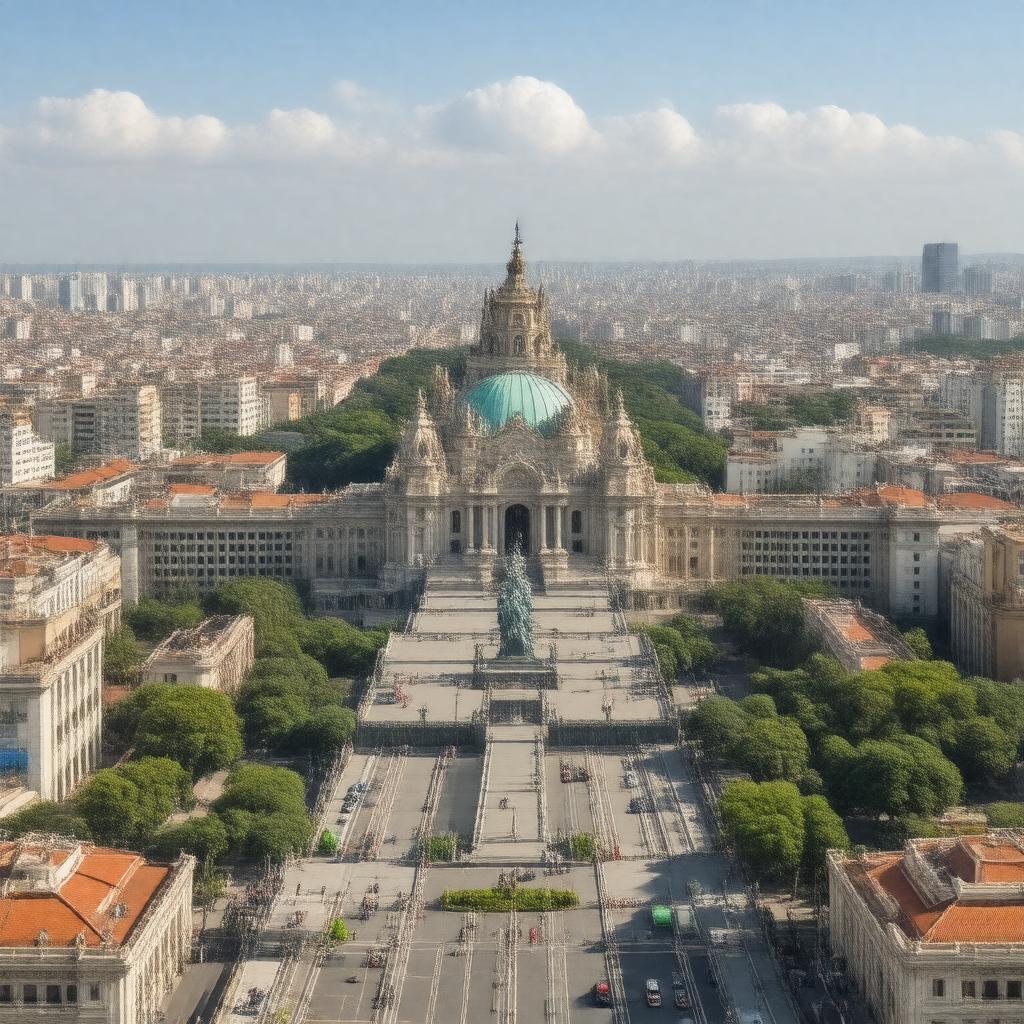 AI-created image of Ciudad de México