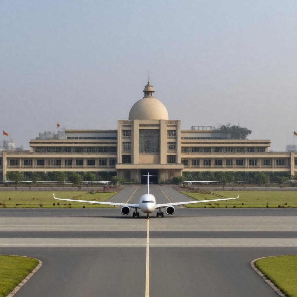 AI-created image of Civil Aviation Department
